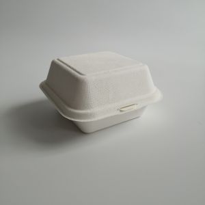 Buy cheap 5 Inch 6 Inch Biodegradable Sugarcane Disposable Burger Box from wholesalers