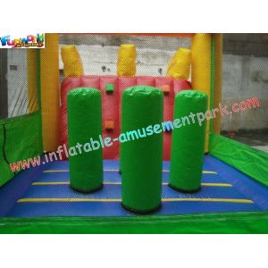 Buy cheap 18 OZ Fire Retardant Inflatable Bouncer Slide CE Blower For Outdoor And Indoor from wholesalers