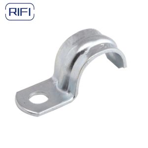 Buy cheap Galvanized Steel EMT Conduit Strap One Hole for Wall Application 1/2