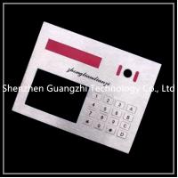 China Precision Machining Metal Numeric Keypad 304 Stainless Steel Material for sale