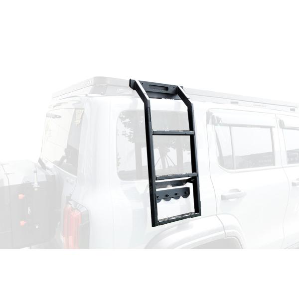 Quality Net Weight 10kg 840*400*320mm Roof Rack Mounted Metal Side Ladder for GWM Tank 300 4x4 Car Auto Accessories for sale