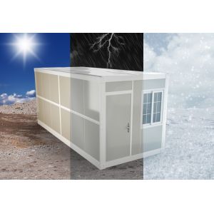 Buy cheap Prepare Installation Foldable Modular Home Wind Proof And Heat Insulation from wholesalers