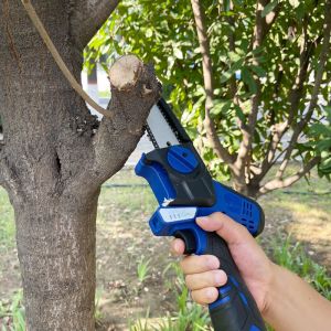 Buy cheap 6 Inch Pruning Chainsaw Cordless Brushless Electric Tree Cutting Tool with Lithium Battery from wholesalers
