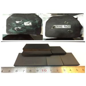 Buy cheap Boron Carbide Ballistic Ceramic Tile / Silicon Carbide Ceramic Tile Typical For Bullet Proof Plate from wholesalers