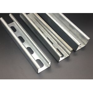 Pregalvanized Plain Slotted Unistrut C Channel Rail