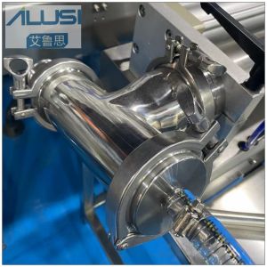 Buy cheap Double Head Two Nozzle Piston Pneumatic Liquid Filling Machine For Milk Oils OintmenT from wholesalers