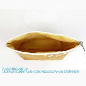 Buy cheap Waterproof Large Capacity Dupont Tyvek Makeup Organizer Pouch Trousse Maquillage Cosmetic Bag With Zipper from wholesalers