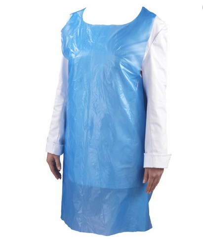 Oil Proof Disposable Protective Gowns , CPE Plastic Waterproof Aprons