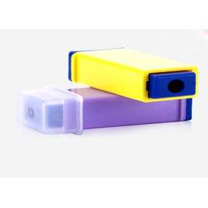 Buy cheap Pressure Activated Safety Lancet Disposable Medical Blood Sampling Device PVC material from wholesalers