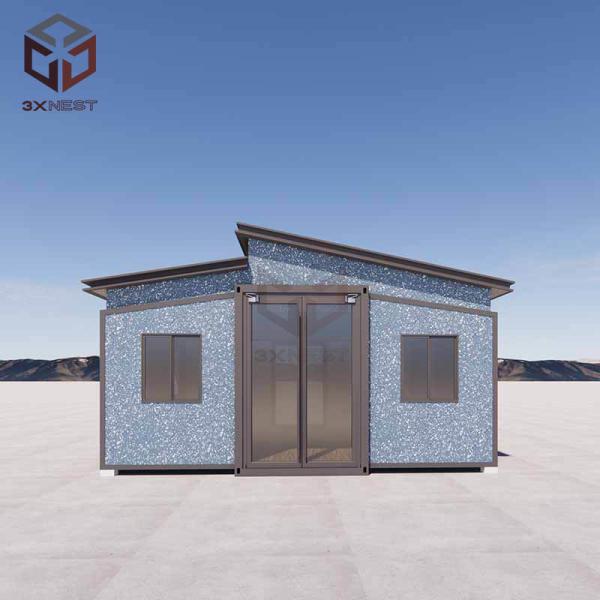 Buy cheap 20 FT Tiny Premade Folding Houses With PVC Aluminum Windows from wholesalers