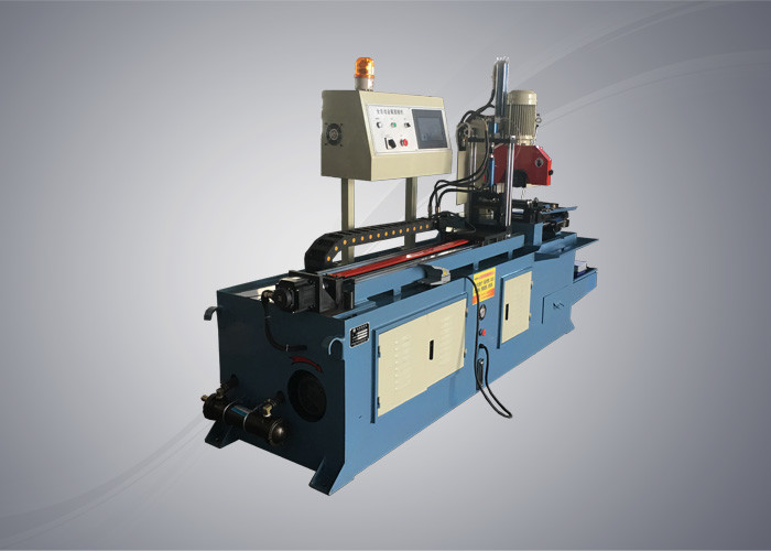 Servo Feeding Automatic Tube Cutting Machine Microcomputer Control High