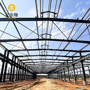 Prefabricated Steel Structure Workshop Warehouse with Galvanized Frame