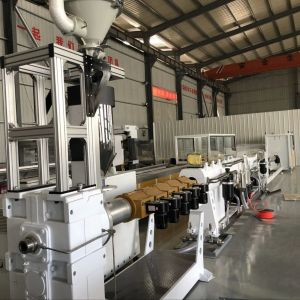 Buy cheap Durable HDPE Pipe Extrusion Machine with Single-Screw Design and Performance from wholesalers