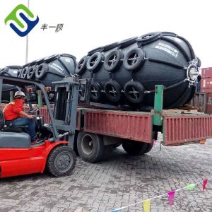 Buy cheap Marine Inflatable Floating Yokohama Pneumatic Rubber Fender With Chain Net from wholesalers
