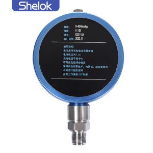 Digital Pressure Gauge Equipped with Battery Charging Protection Circuit and