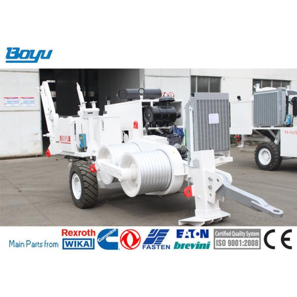 Buy cheap TY150 Hydraulic Puller Power Line Stringing Equipment Max Intermittent Pull 150kN from wholesalers