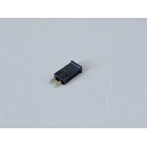 2.54mm Pitch Single-Row Pin Header Connector 1×2, Vertical Through-Hole PCB