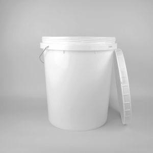 Buy cheap Food Grade PP Transparent Plastic Bucket 32cm DIA For Pet Food from wholesalers