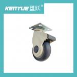 Buy cheap Swivel Mobile Plastic Hospital CE TPR Medical Castor Wheels With Brake from wholesalers