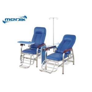 Buy cheap Adjustable Hospital Furniture Chairs Patient Transfusion Chair With IV Pole from wholesalers