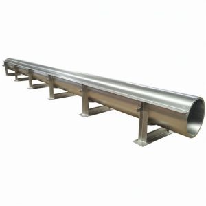 Buy cheap Custom Stainless Steel U-type Shaftless Screw Conveyor for Water Treatment with 500L/Hour Productivity and 220V/380V Voltage from wholesalers
