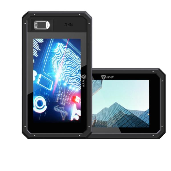 Quality Biometric Fingerprint Terminal Tablet Android OS With Micro USB Interface for sale