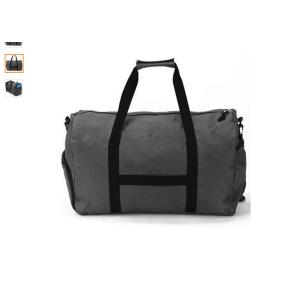 Buy cheap Carry On 600D Waterproof Luggage Bag Grey With Shoe Pouch from wholesalers