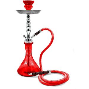 Buy cheap Medium Modern Red Hookah Set / Aluminum 1 Hose Hookah Kit product