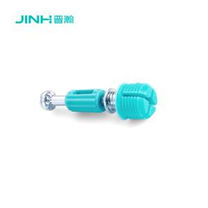 Buy cheap JH-2161 Cam Lock Connector Set Blue Zinc Plated Cold-Drawn Carbon Steel Dowel Secure Fixing Up to 12N Torque for 15mm Panel Furniture from wholesalers