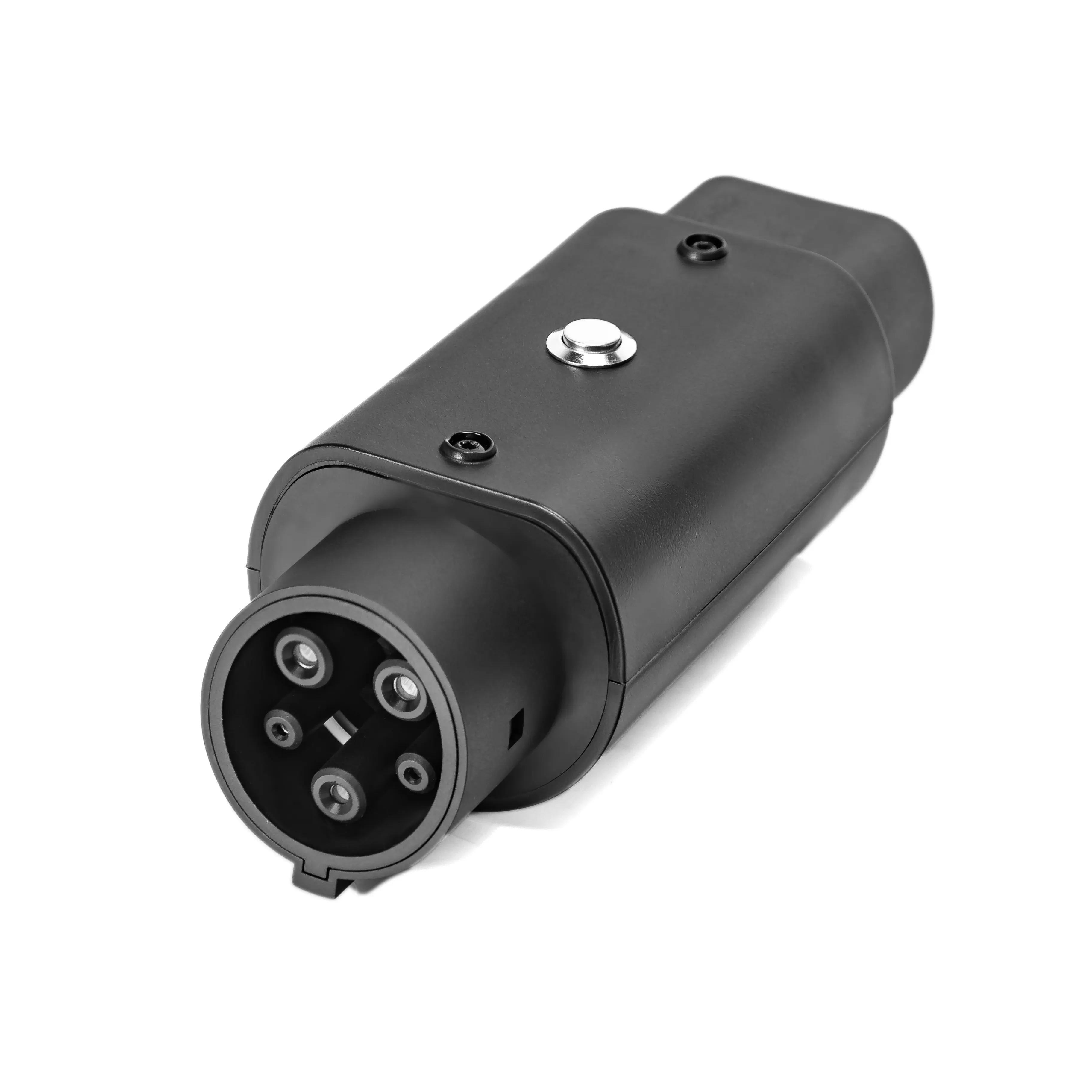 Buy cheap 16A/32A Type1 to Type2 EV Charger Socket Plug EV Adapter Compatible With Tesla Model S X 3 Charger from wholesalers