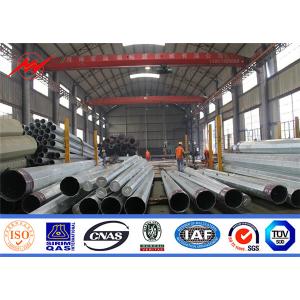 Buy cheap 10.5m 138kv Electrical Steel Round Power Pole Transmission Line from wholesalers