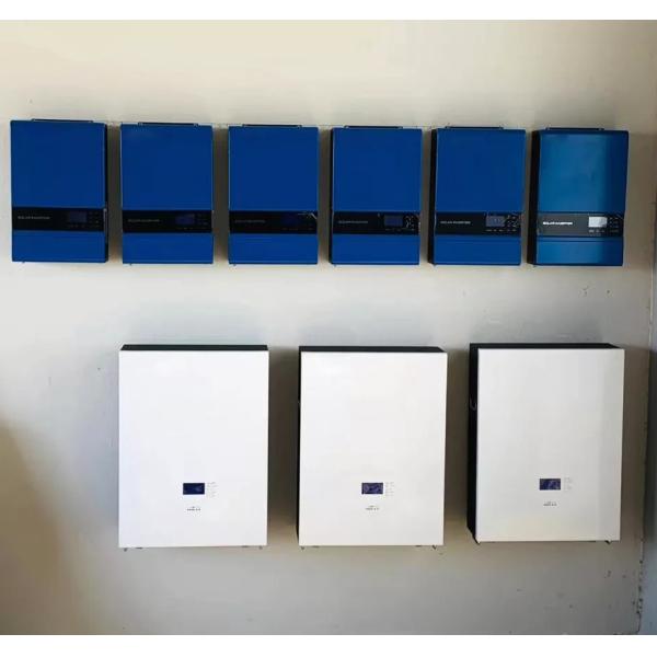 6000 Cycles 10KW Lithium Ion Battery 48v 200AH Lithium Battery Power Wall Mounted Home Solar Battery