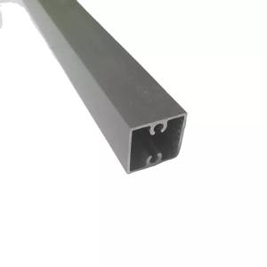 6063 Aluminium Sliding Door Frame Anodized Square With Screw Part