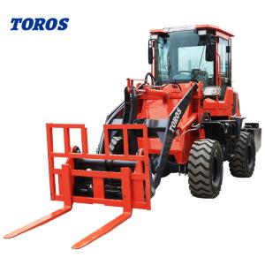 High Operating Efficiency 3000Kg Wheel Loader Machine 1 Year Warranty
