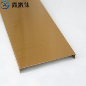 Buy cheap Mirror Finish Matt Stainless Steel Tile Trim 201 304 316 for wall ceiling furniture decoration from wholesalers