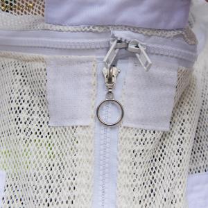 Buy cheap Round Veil Ventilated Beekeeping Outfits Jacket Bee Keeper Cotton Suit from wholesalers