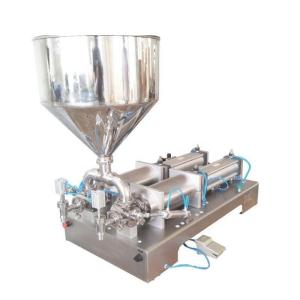 Buy cheap Single head liquid paste linear automatic filling machine suitable for food processing paste paste filling from wholesalers