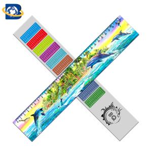 Buy cheap 3d Or Flip Change Custom Printed Plastic Rulers For Kid Stationery from wholesalers