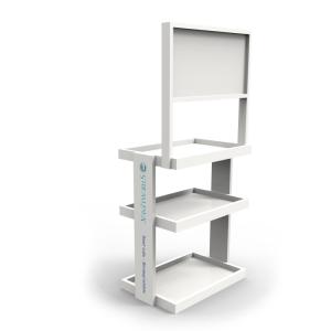 Daily Use Wooden Cosmetic Organizer Makeup Remover Desktop Display Rack