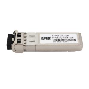 25G Bidi 20km SFP28 Transceiver Module , Cisco Compatible Optical Fiber Module