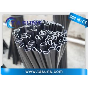 Pultruded D Shaped Carbon Fiber Tube CFRP Tubes For Musical Reinforcement