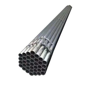 Buy cheap Zinc Coated 200-700g/sqm Surface Straight Seam Steel Pipe Q235 Welded Black Pipe Specification Model 4 Inches 6 Inches from wholesalers