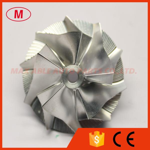 Quality RHB5 38.50/52.50mm 5+5 blades high performance milling/aluminum 2024/Billet compressor whe for sale