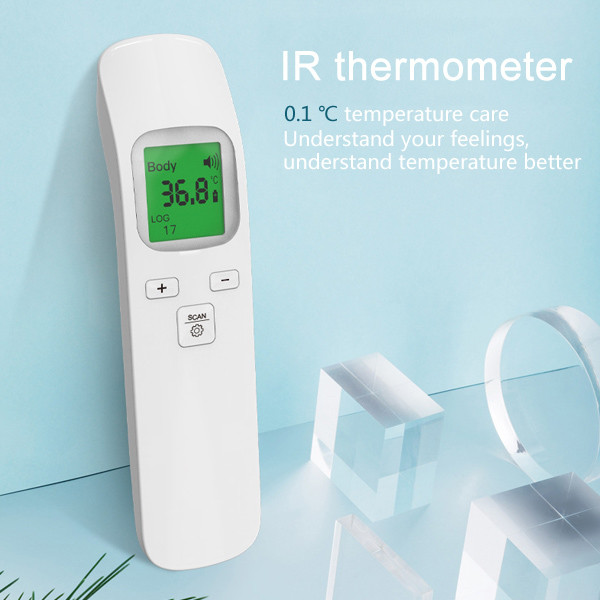 Quality Infrared Medical Forehead Thermometer Portable Thermometer Fever Alarm for sale