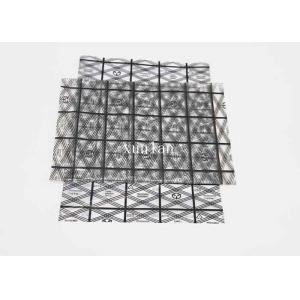 Copperplate Printing Conductive Grid Bag , PC Boards Static Dissipative Bag