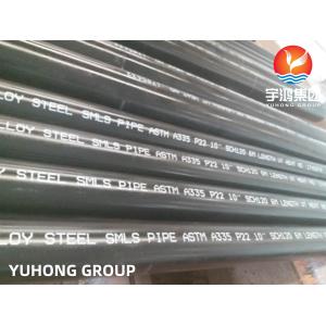 Alloy Steel Seamless Pipe ASTM A335 P5 P9 P11 P12 P21 P22 P91 For Petrochemical