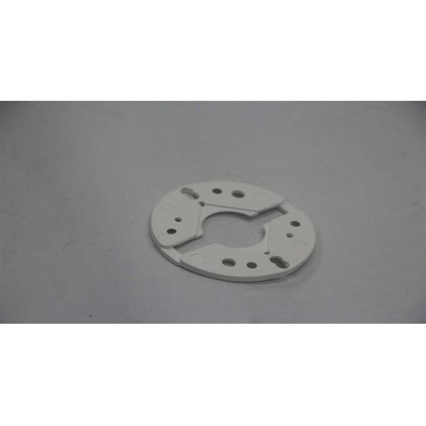 White Color Custom Plastic Injection Parts Precision Processing Corrosion
