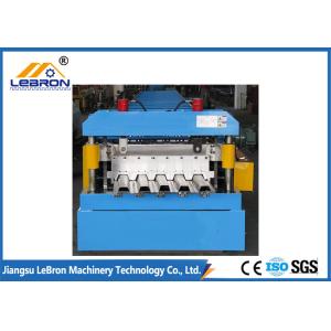 2018 new design CNC Control Floor Deck Roll Forming Machine made in China Blue