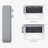 Buy cheap USB 3.1 Type C Hub Dual type-C USB-C HUBs Card Reader Special for Apple Macbook Pro with Thunderbolt 3 from wholesalers