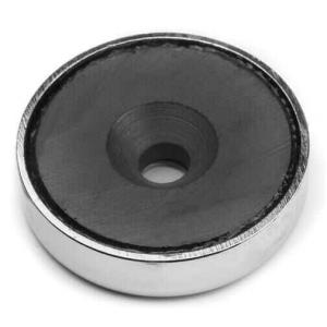 Buy cheap Ferrite Magnet Pot with Countersunk Hole from wholesalers